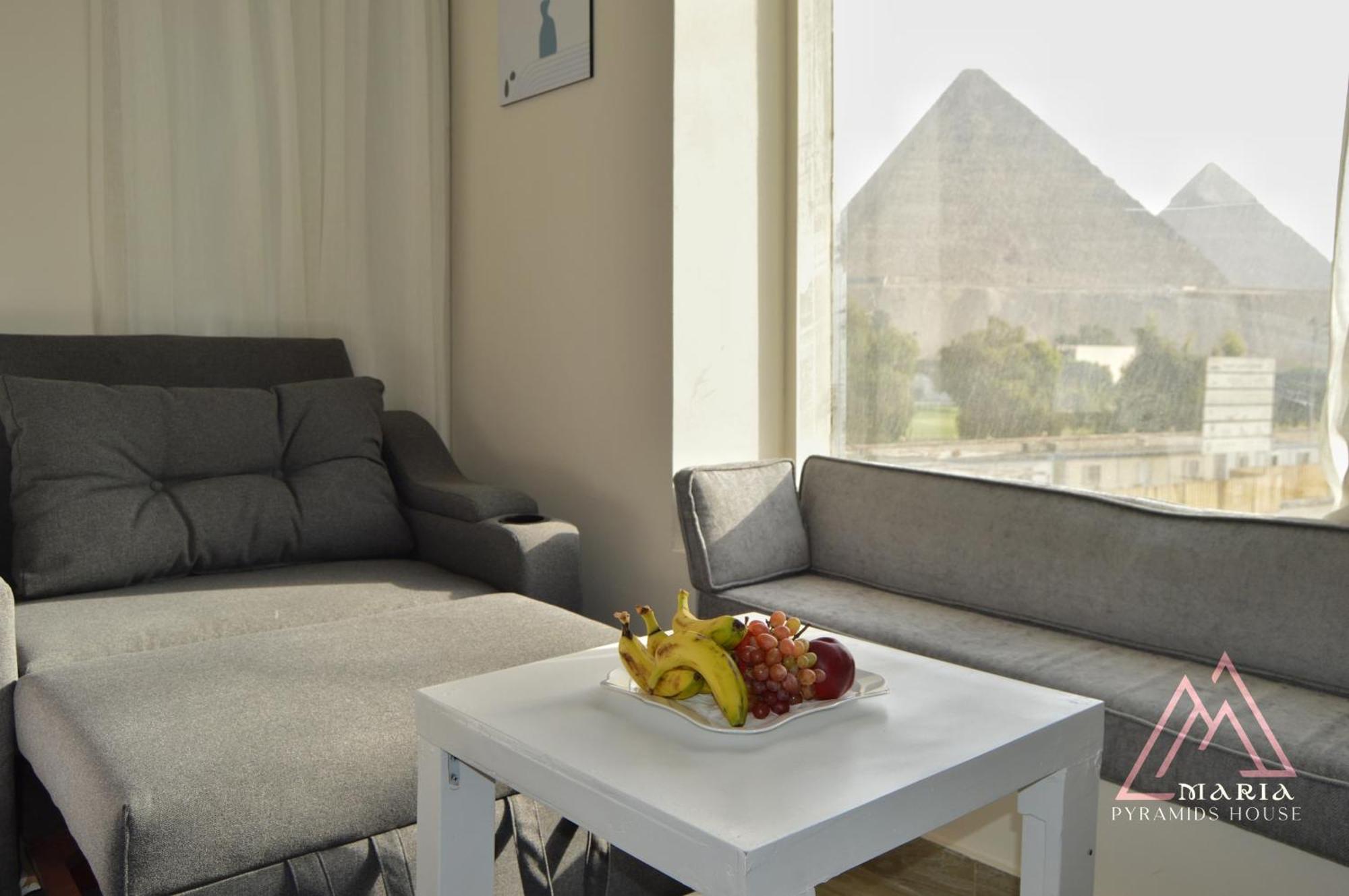 Готель Maria Pyramids House Kafrat al Jabal Екстер'єр фото