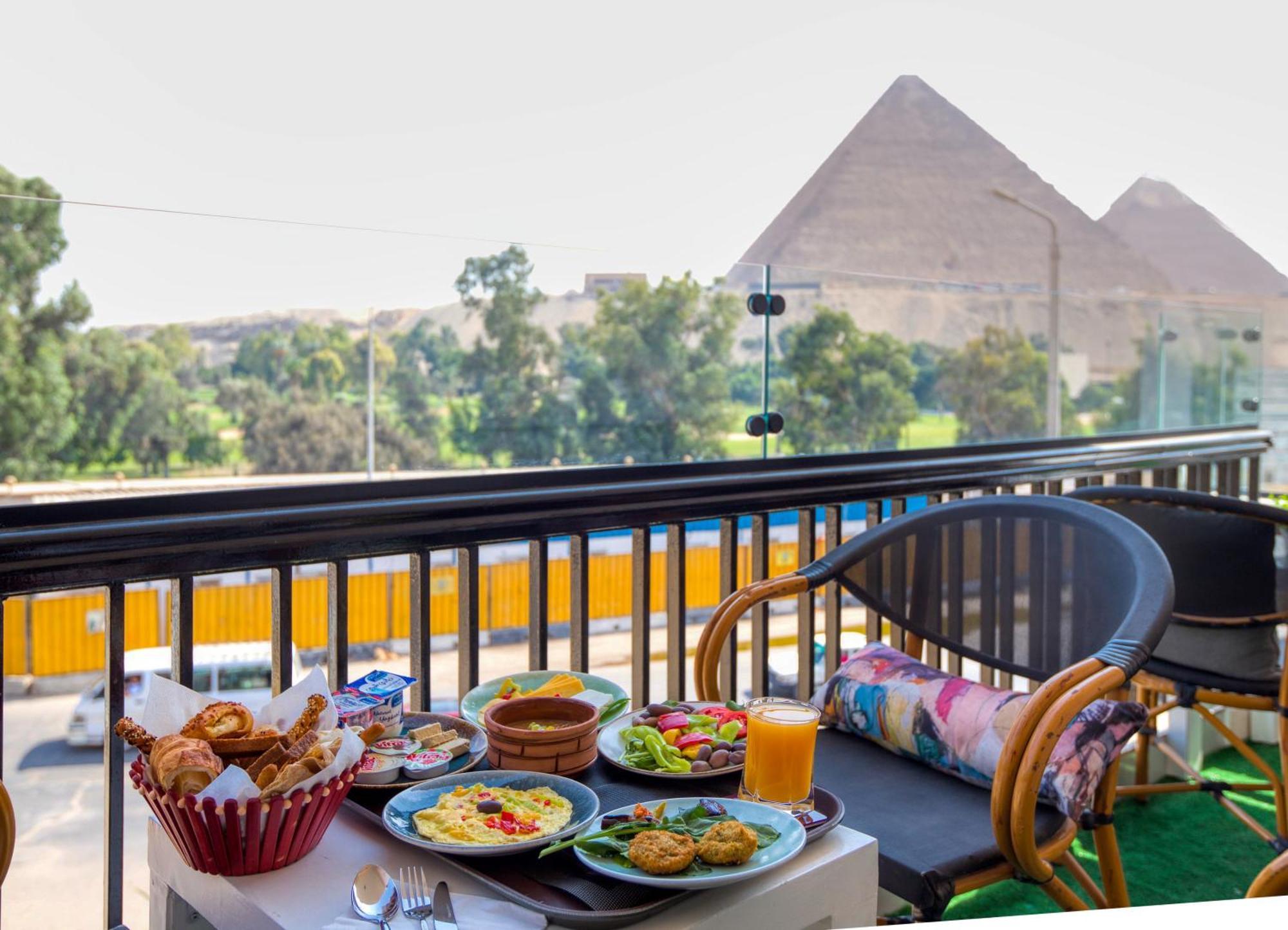 Готель Maria Pyramids House Kafrat al Jabal Екстер'єр фото