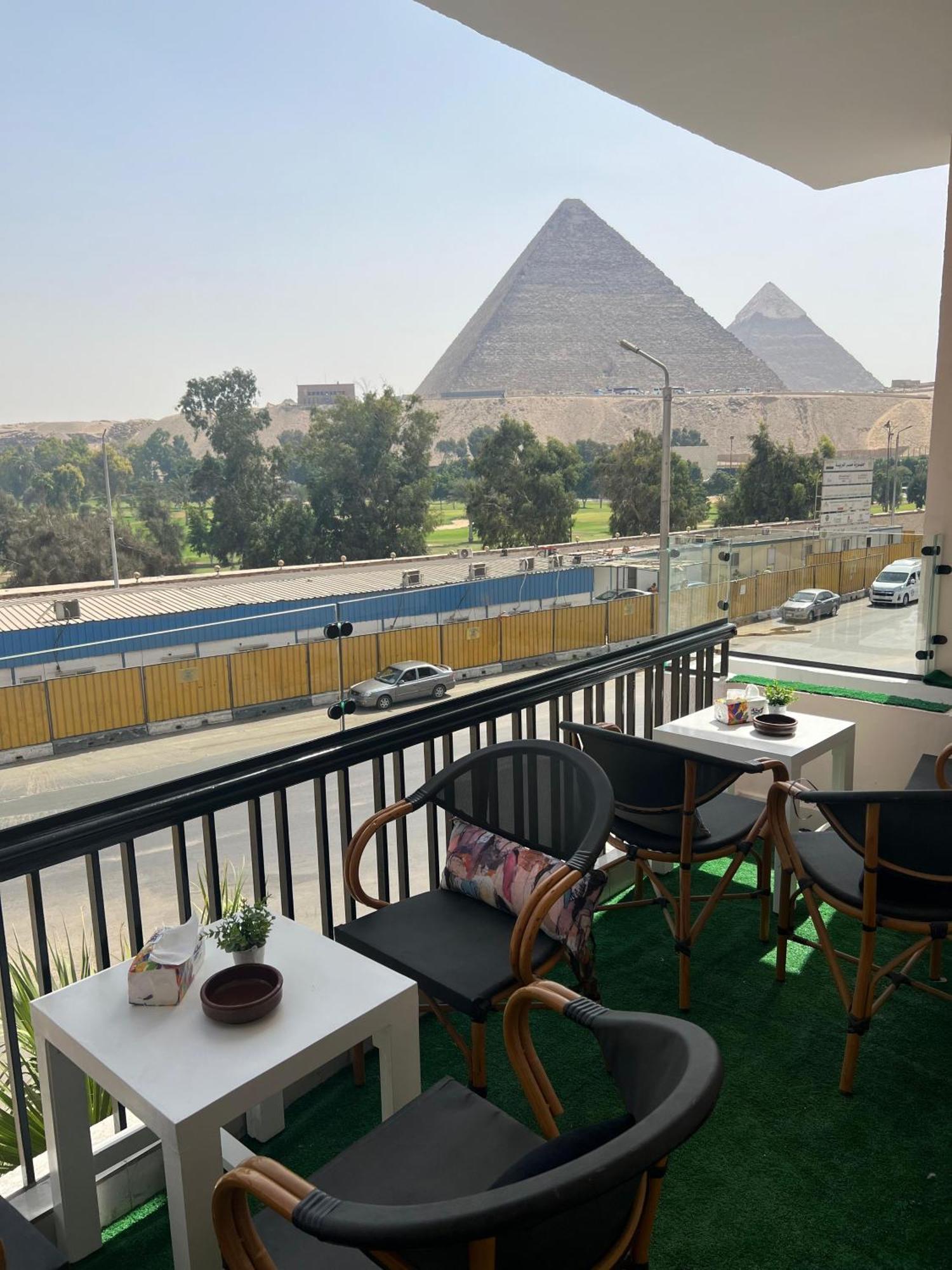 Готель Maria Pyramids House Kafrat al Jabal Екстер'єр фото
